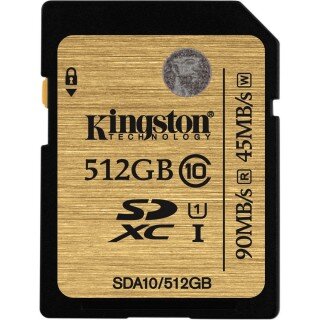 Kingston SDXC 512 GB (SDA10/512GB) SD kullananlar yorumlar